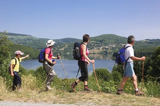Activités sportives et nature dans les monts de Lacaune pendant vos vacances à Les Rives du Lac du Laouzas, Tarn (Midi-Pyrénées)