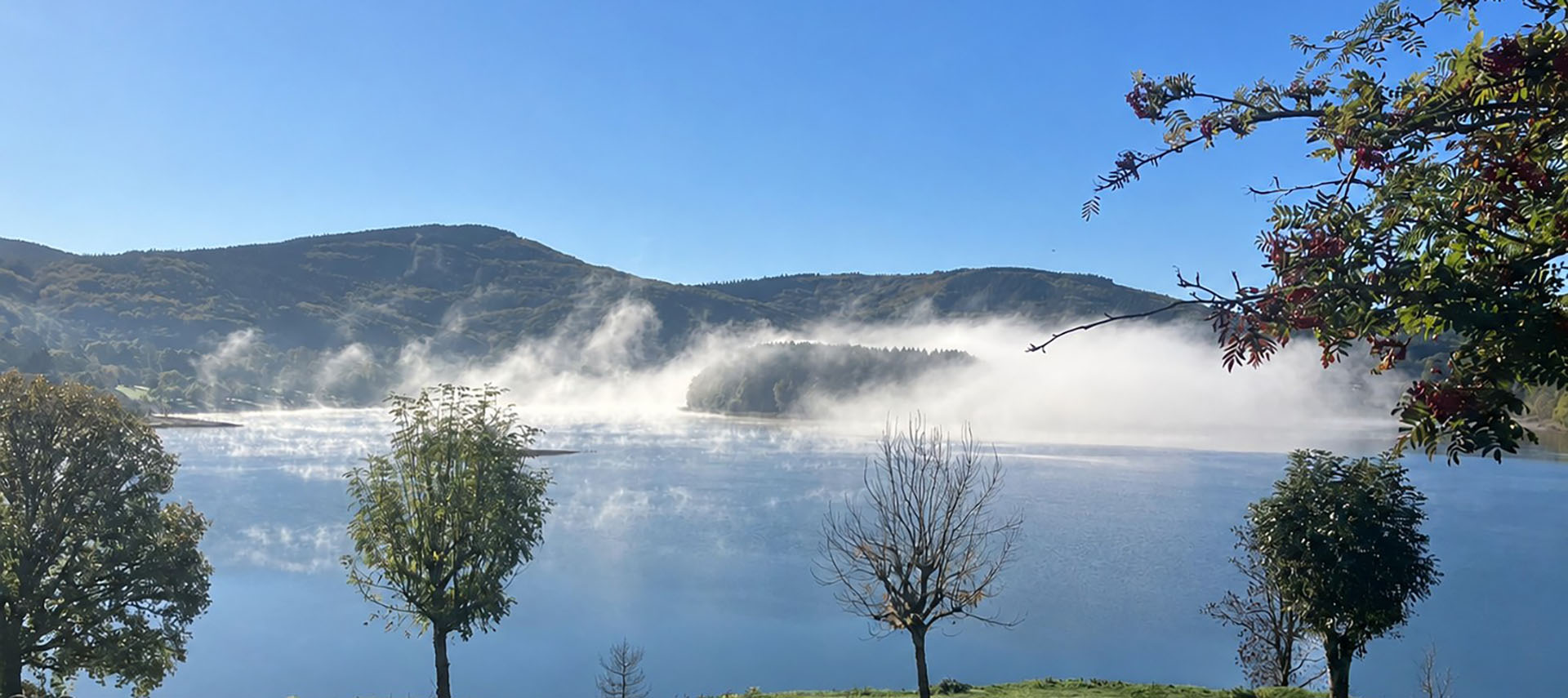 camping avec chalet vue sur lac tarn