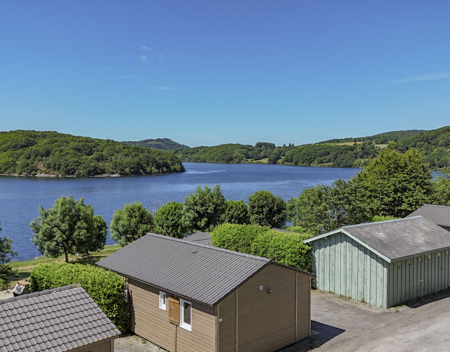 camping en bord de lac du laouzas