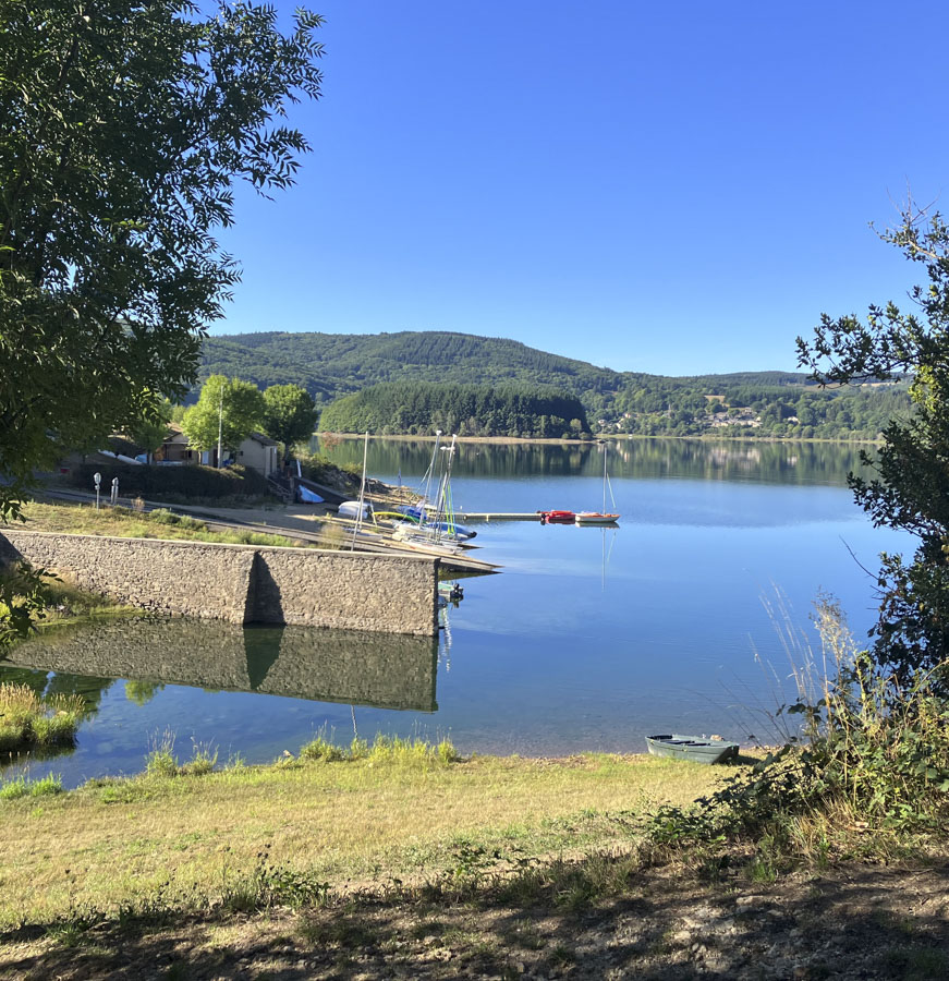 camping en bord de lac tarn